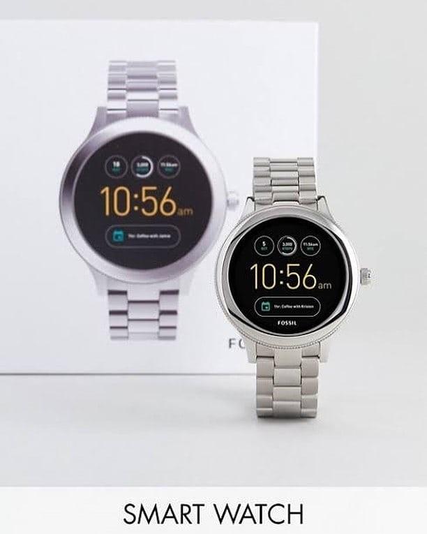 Fossil FTW6003 Gen 3 Smartwatch Venture Silver Stainless Steel Diameter 4.2CM Barang Mewah Jam Tangan di Carousell