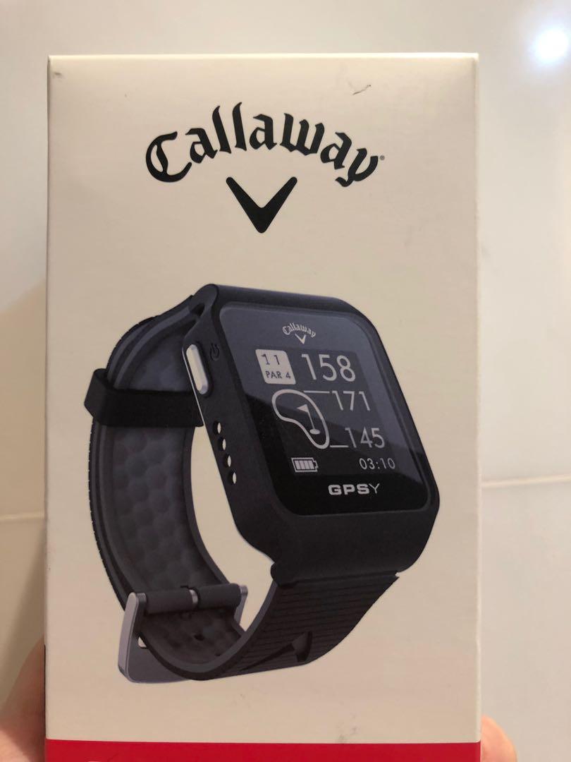 GPS Golf Watch Callaway GPSy Sports Equipment Sports Games Golf on Carousell