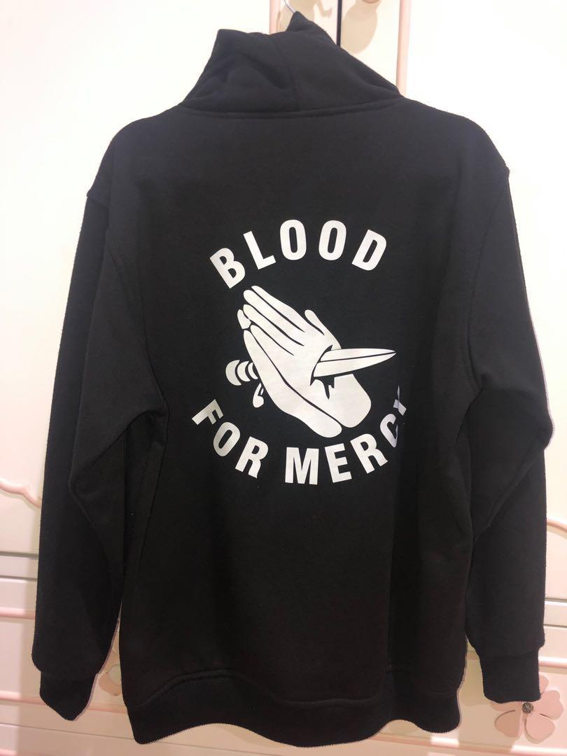Hoodie Yellow Claw Blood For Mercy