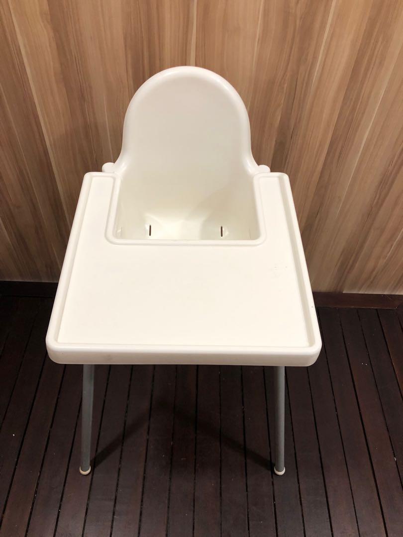 second hand wooden high chair