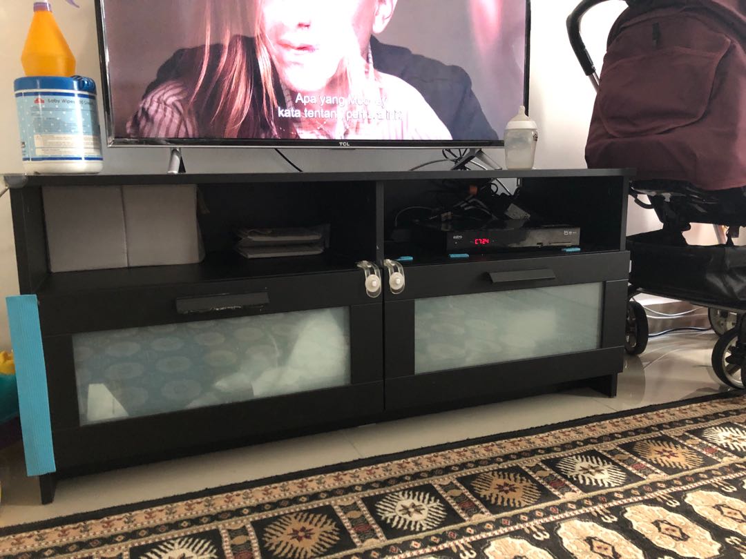 Ikea Brimnes Tv Cabinet Movingout Home Furniture Furniture On Carousell
