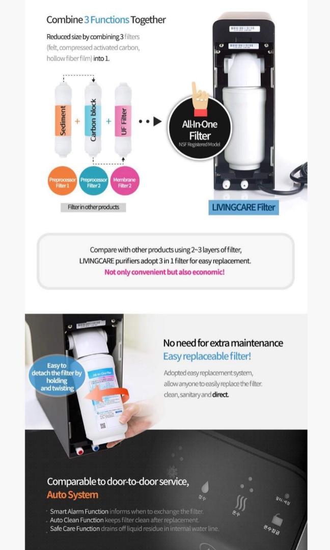 Intelligent tankless water dispenser, TV & Home Appliances, Kitchen