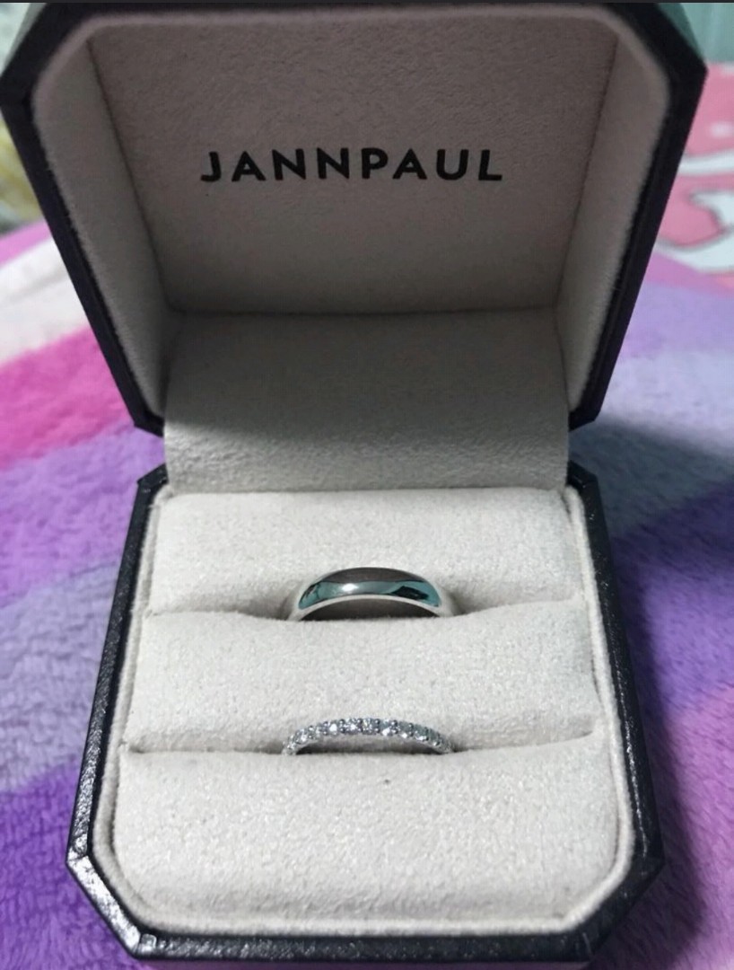 Jann Paul Wedding Bands Luxury Accessories on Carousell