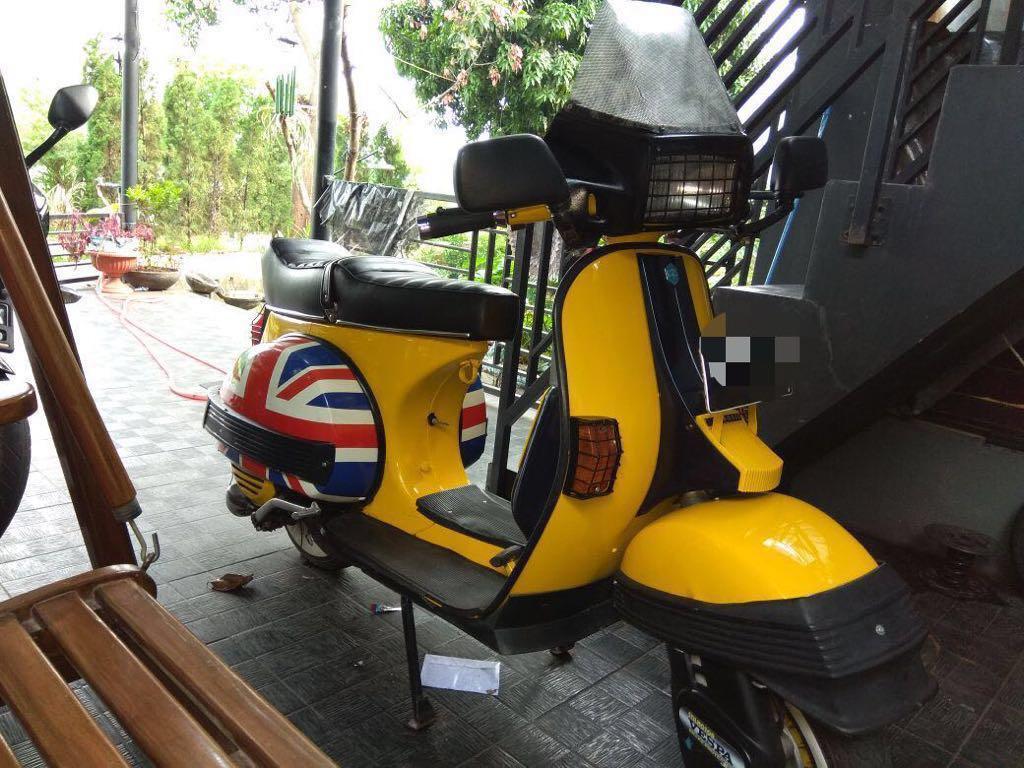 Jual Barter Vespa Excel 2005 Pajak Off Lengkap Full Acc