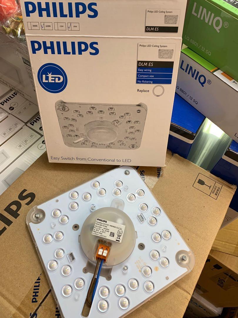 Led Ceiling Kit Certaflux Dlm Es 19w 1900lm Cool Daylight Furniture Home Decor Lighting Supplies On Carousell