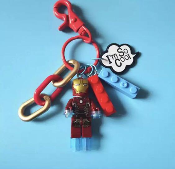 Lego Keychain, Hobbies & Toys, Toys & Games on Carousell