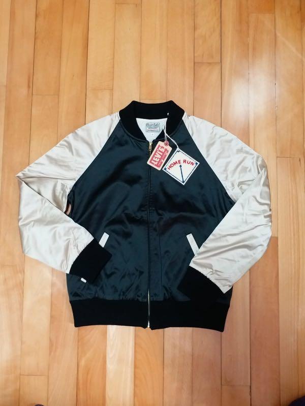 levi's vintage clothing climate seal bomber jacket