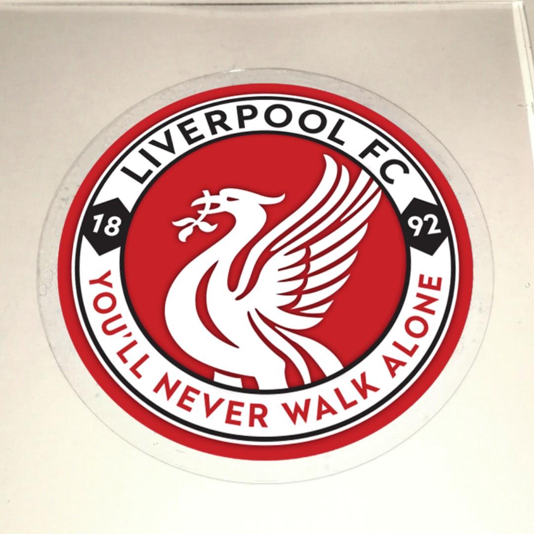 Liverpool FC / LFC 1892 Car Windscreen Static Cling Decals. YOU'LL ...