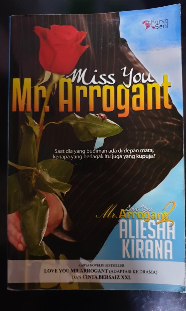 Malay Novel Miss Arrogqnt Books Stationery Fiction On Carousell