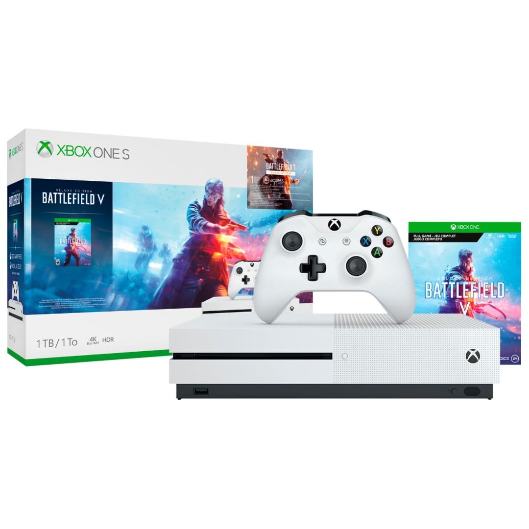 Microsoft Xbox One S Bundle Includes Either Battlefield V Forza Horizon 4 Pubg Toys Games Video Gaming Consoles On Carousell