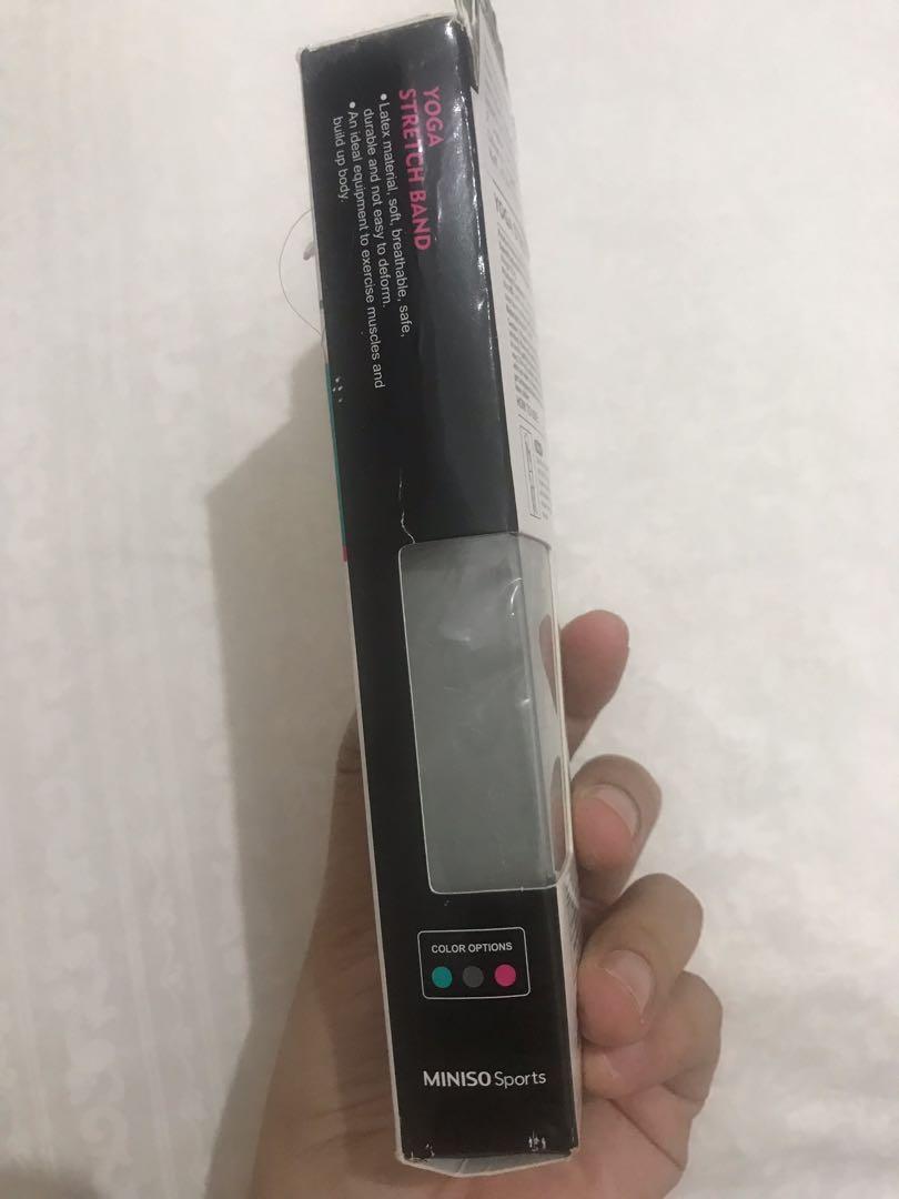 Miniso Band Yoga Olah Raga Perlengkapan Olahraga Lainnya Di Carousell