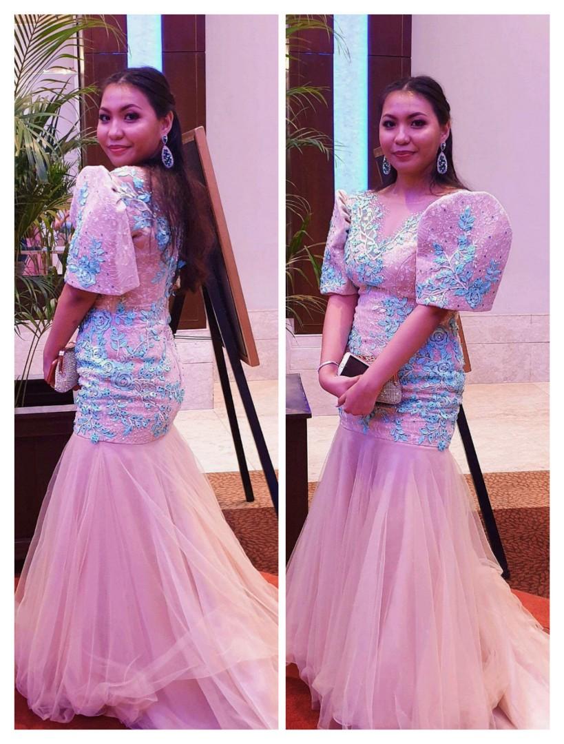 simple filipiniana dress for rent