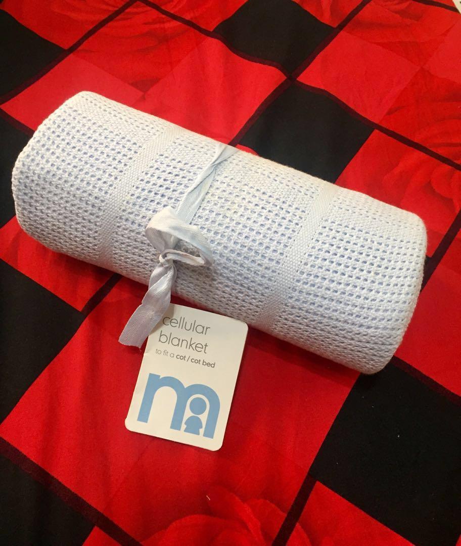 mothercare cellular blanket
