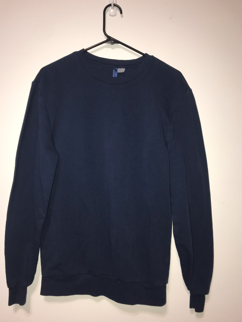 Crewneck sweatshirt navy clearance