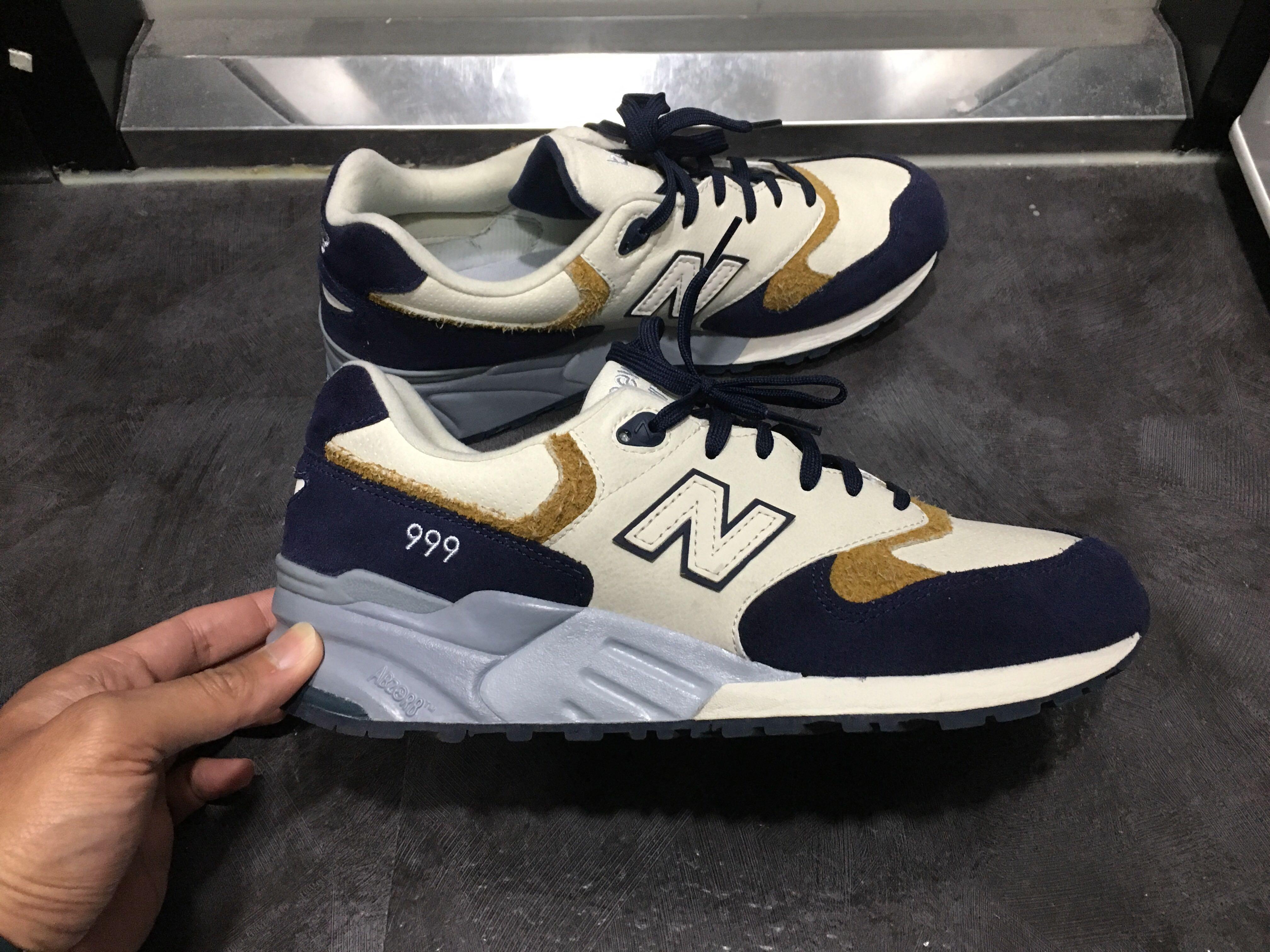 New balance 999 navy deals