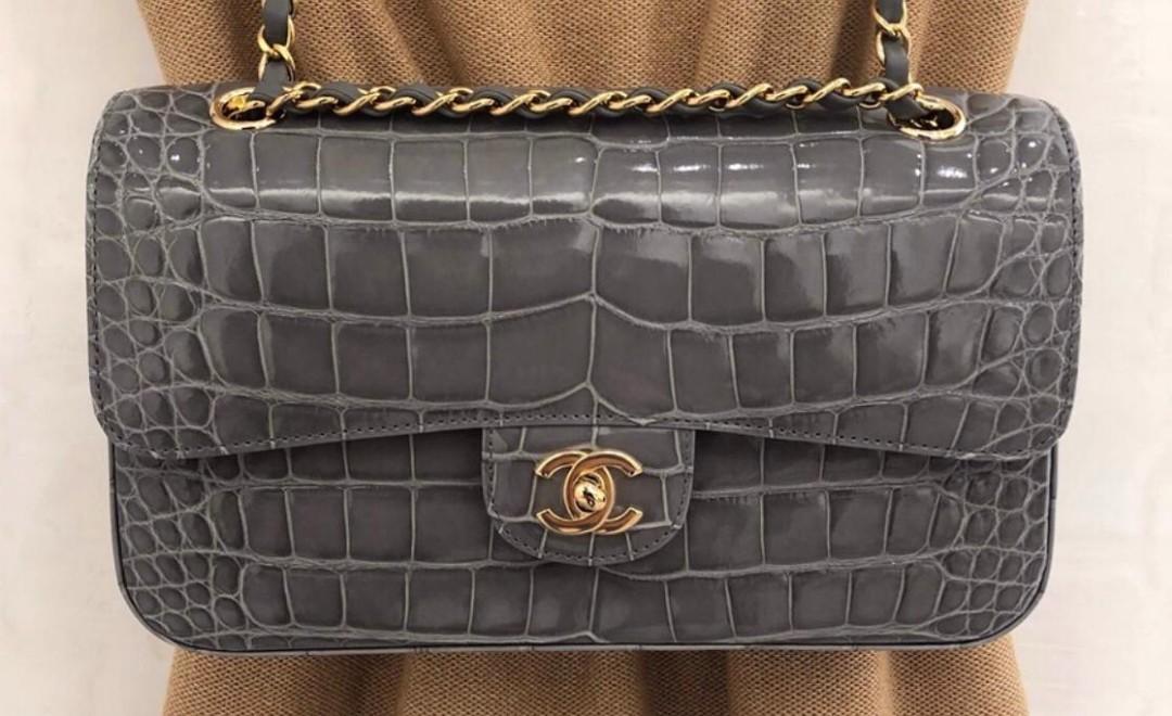 chanel crocodile bag price