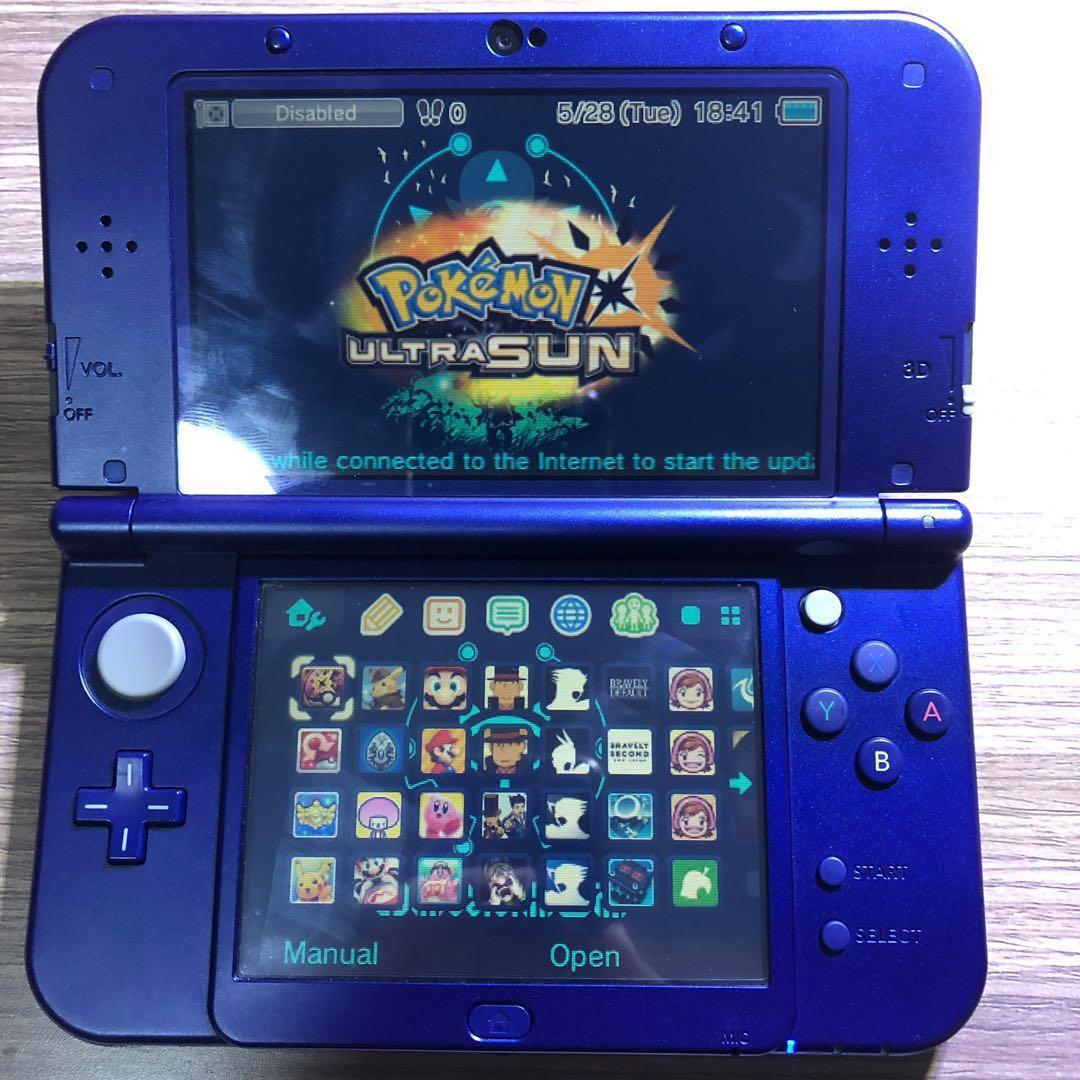New Nintendo 3ds Xl Modded Custom Firmware 11 9 Toys Games Video Gaming Consoles On Carousell
