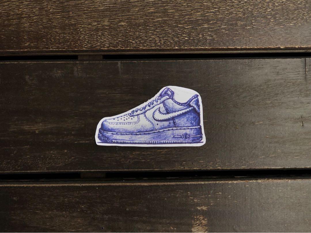 Verzamelkaarten Ruilkaarten Shoe Sneaker Laptop Sticker Decal Stickers Albums Sets Nike Air Force One 1 Af1 Eastcountytoday Net
