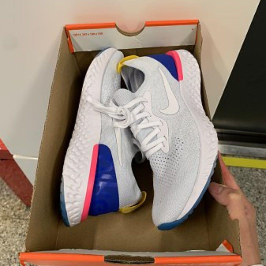 nike epic react flyknit og 全新任check （分類：波鞋）位於 Hong Kong。 由 aaaken 提交（商品編號 229708708，圖片 1）。簡介： nike epic react flyknit og 第一代斷貨已經好耐 基本上冇乜可能齊碼 幾舊水全新齊碼有交易嗰啲自己諗清楚 我呢對就係outlet買 面交任CHECK 都得 SIZE:us6 eur:36.5。