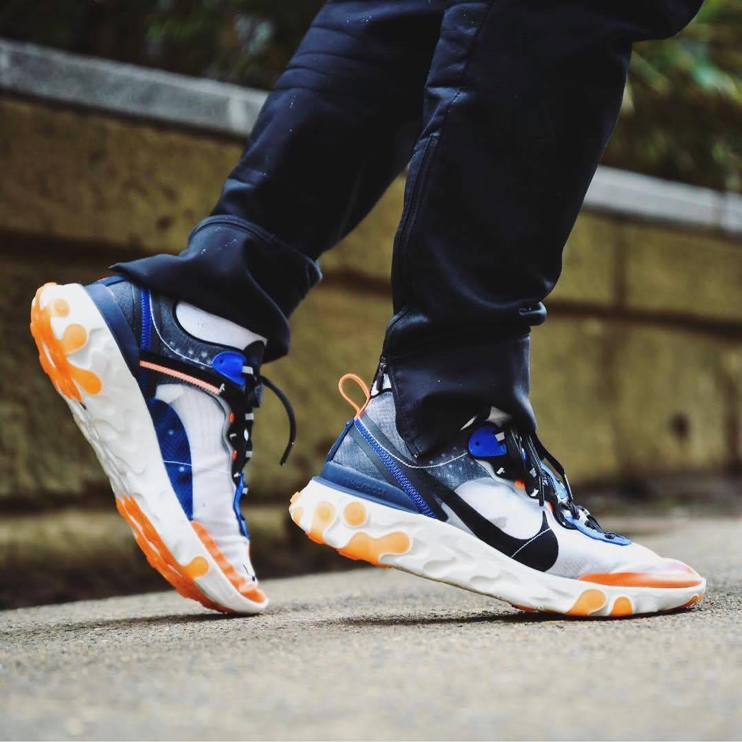 NIKE REACT ELEMENT 87 （分類：波鞋）位於 Hong Kong。 由 david_ronx 提交（商品編號 231506680，圖片 2）。簡介： US9.5 EU43 CM27.5 100% 全新 交收地點：西鐵沿線 交收時間：互就 購自Nike官網 全新有單。