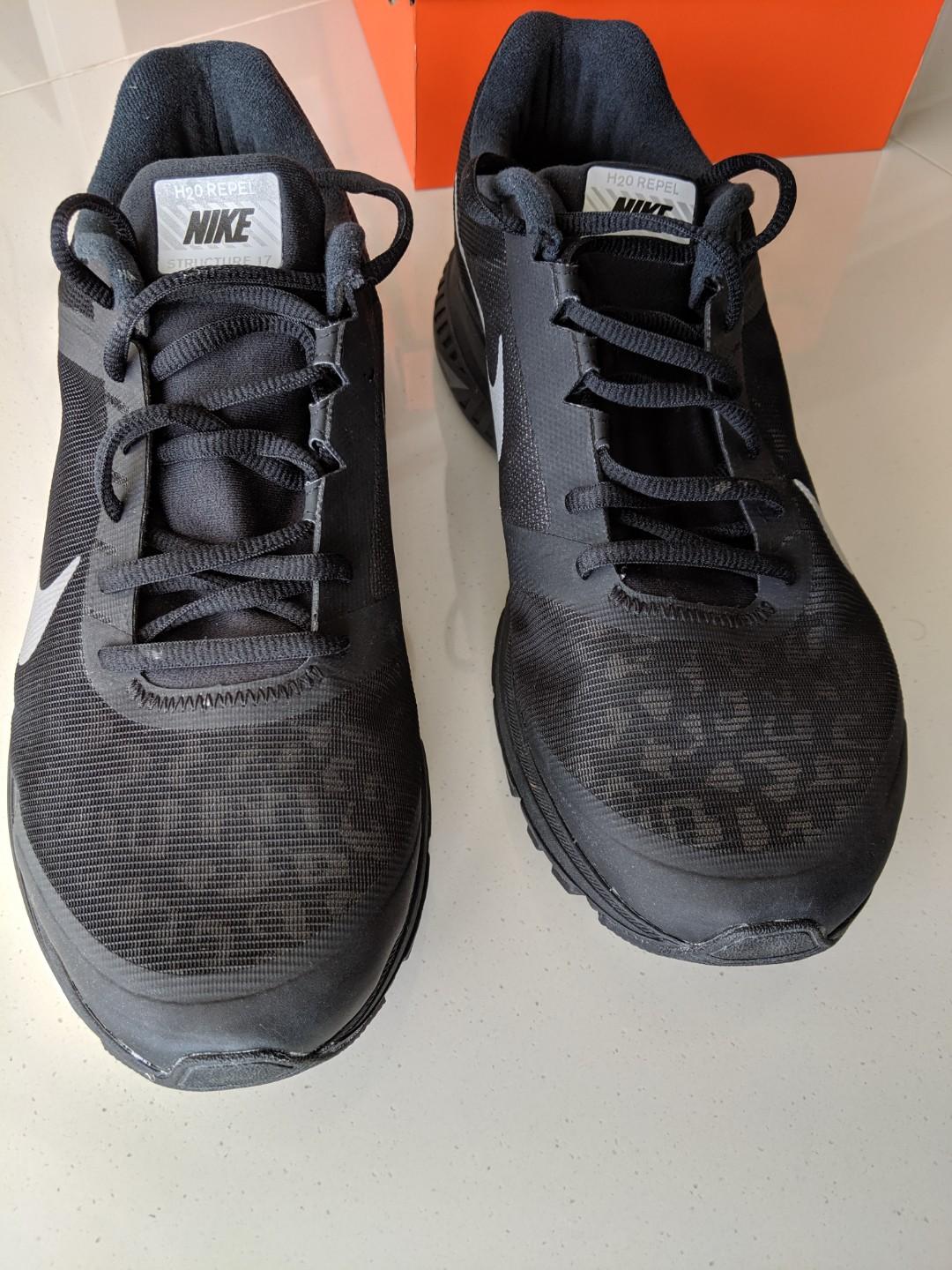 Nike Zoom Structure 17 lightweight trainers, black/white, EUR /US 10 /UK 9, brand-new, Men's Fashion, Footwear, Sneakers on Carousell