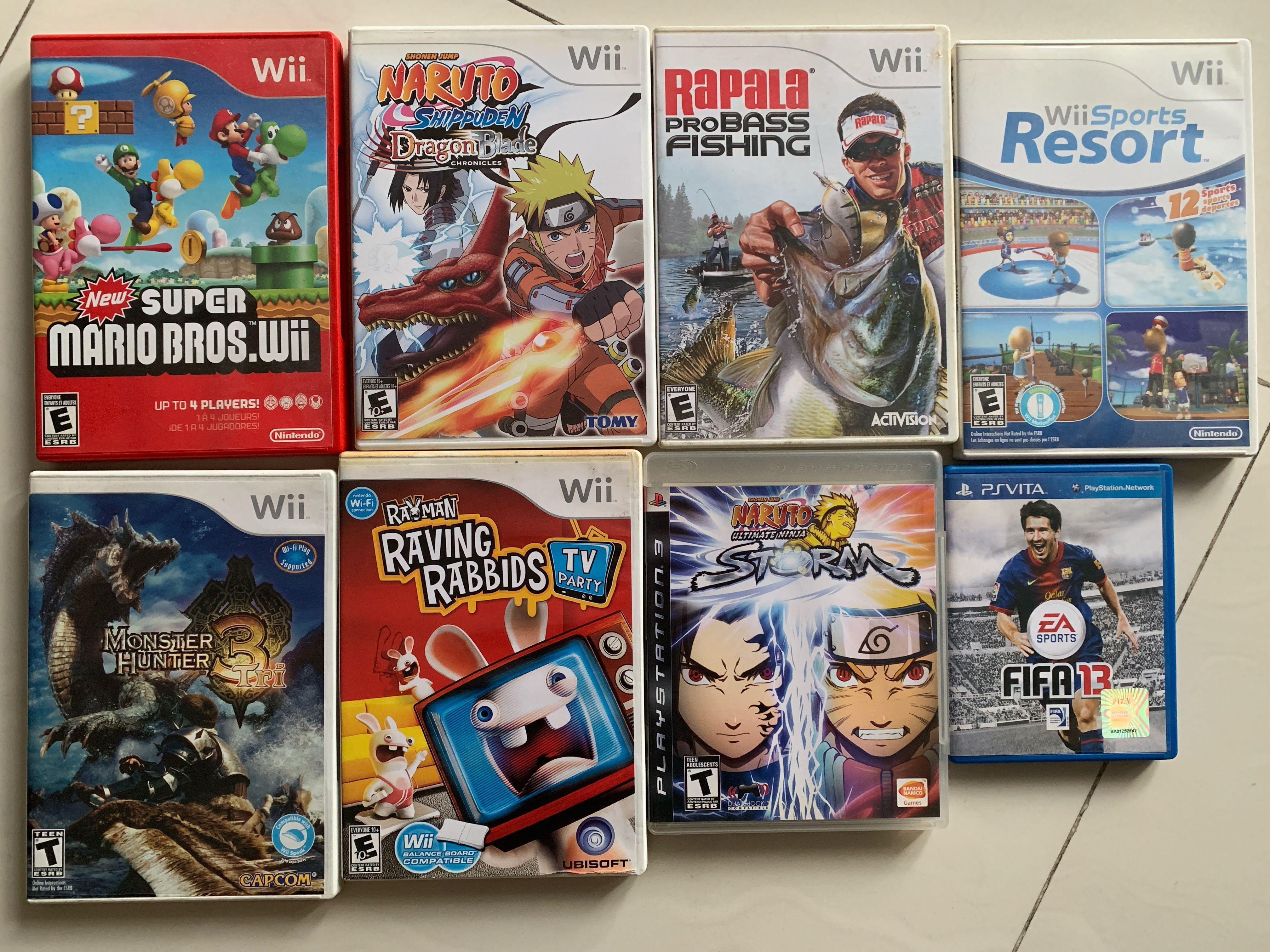 wii games made by nintendo