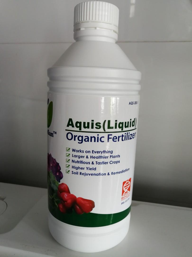 Organic liquid fertilizer, Furniture & Home Living, Gardening, Garden