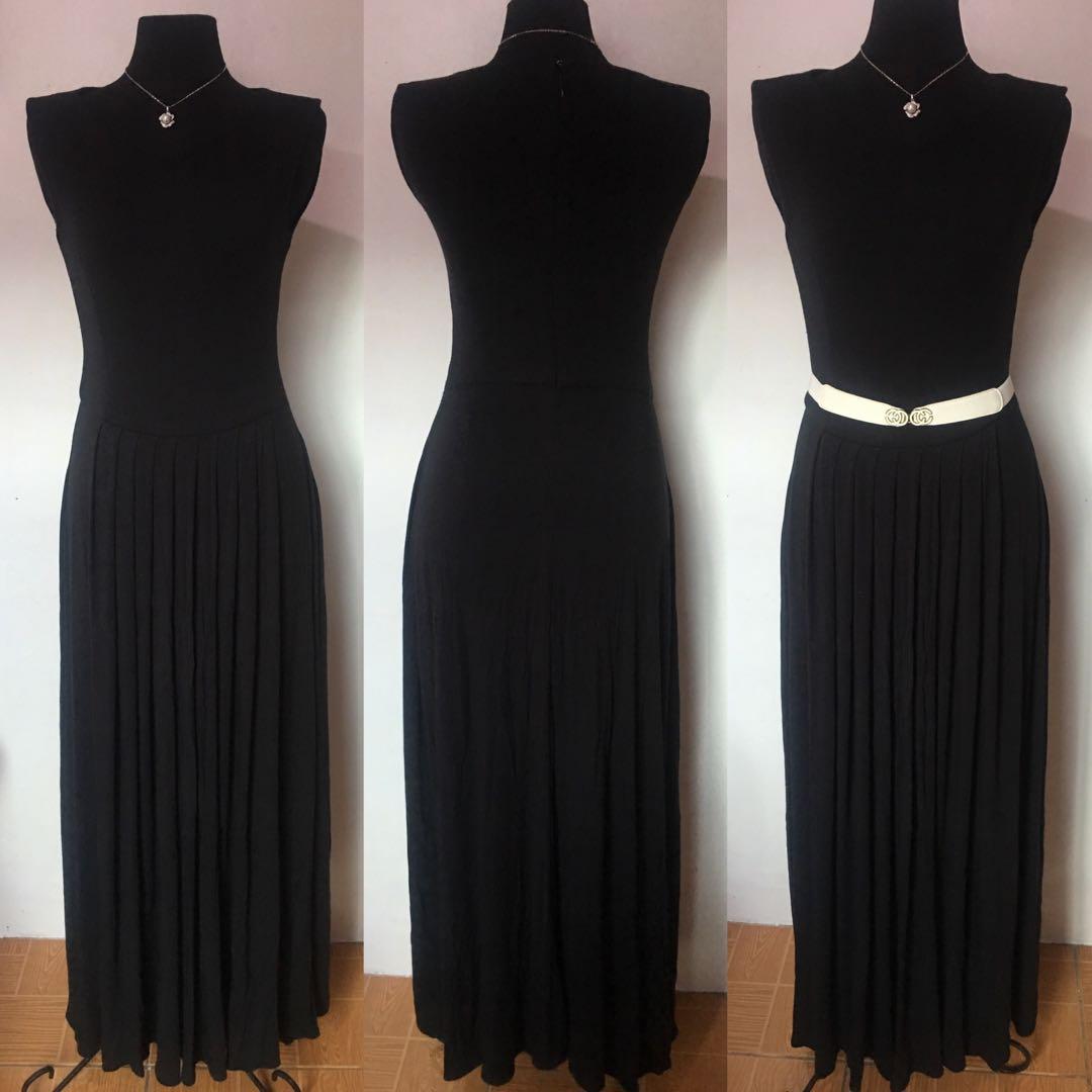 Plain Black Dress