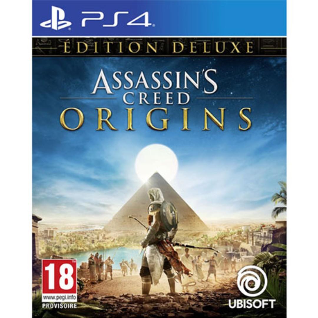 Ps4 Assassin S Creed Origins Deluxe Edition Toys Games Video Gaming Video Games On Carousell