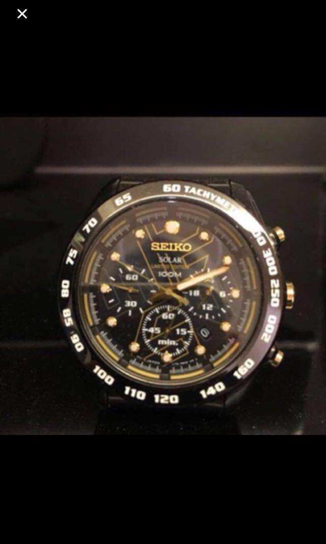 Seiko Criteria Solar Chronograph limited edition. Mobile Phones