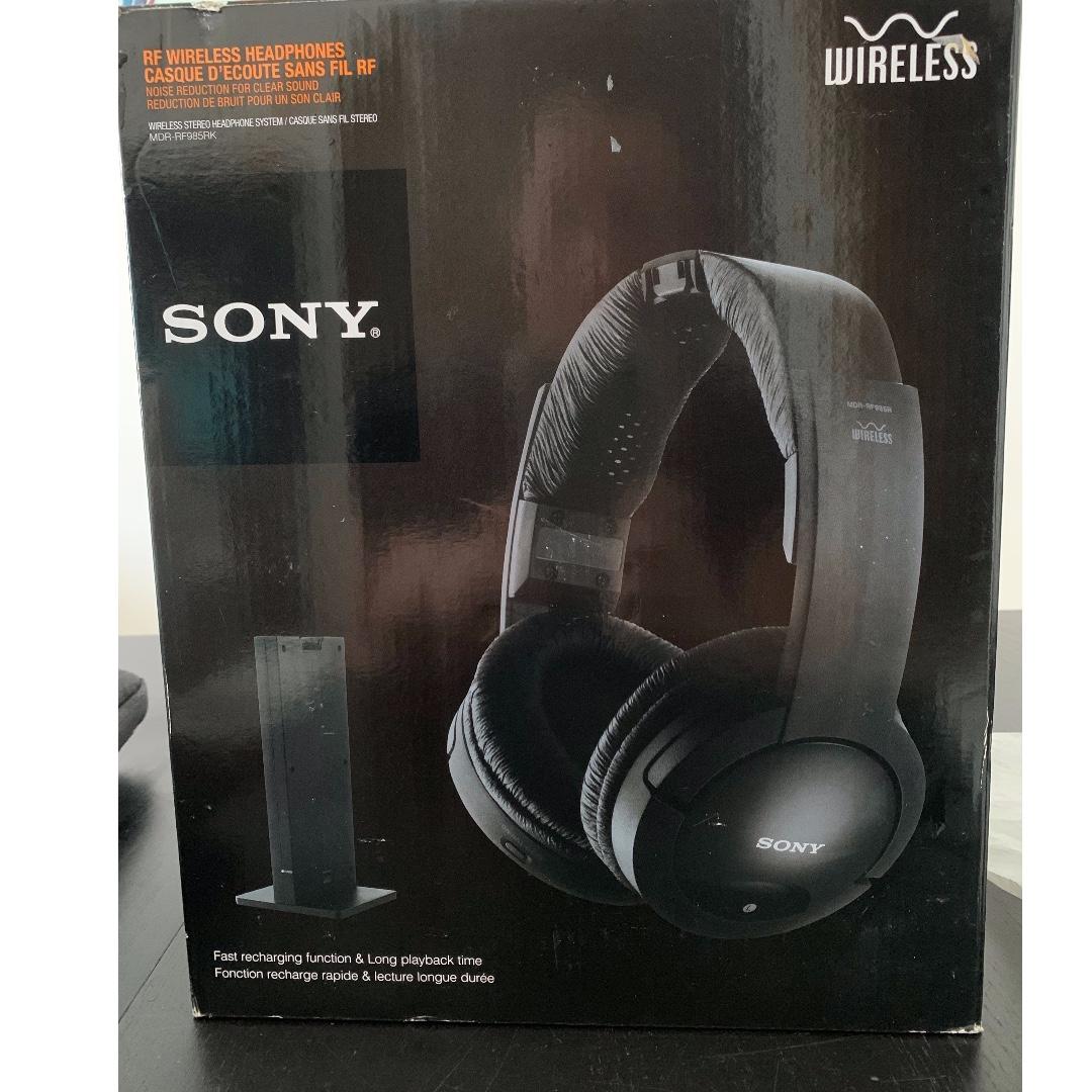 Sony wireless headphones mdrrf985rk sale
