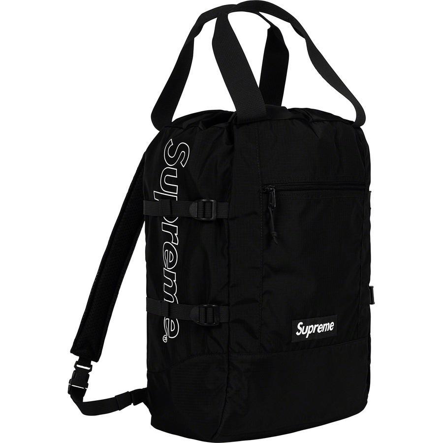 Supreme Backpack SS19 Black, Men's Fashion, Bags, Backpacks on Carousell