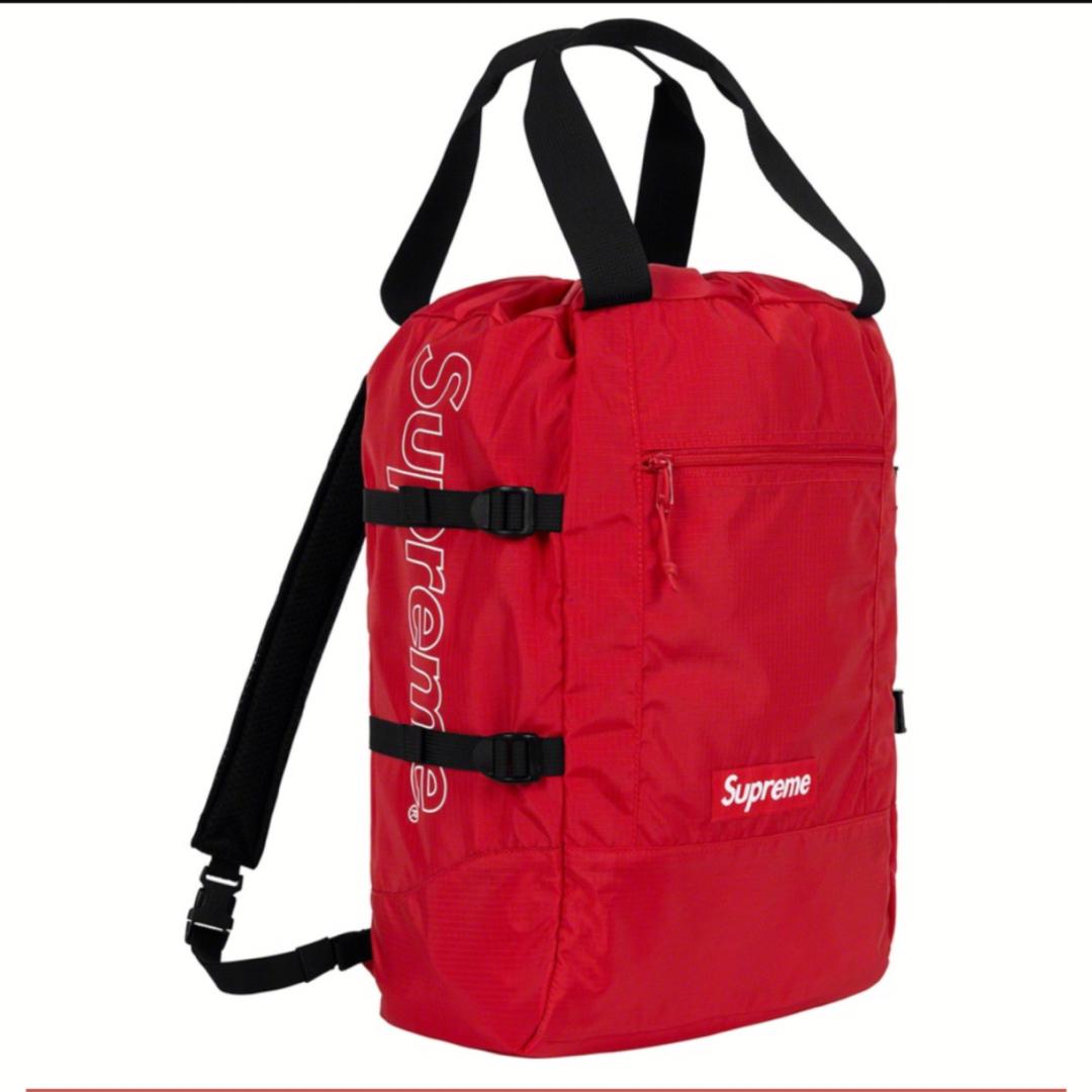 Supreme tote backpack ss19 hotsell