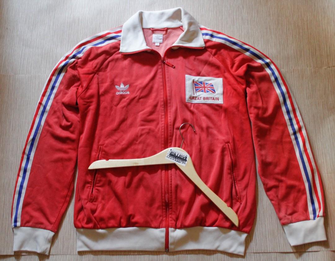 adidas great britain track top