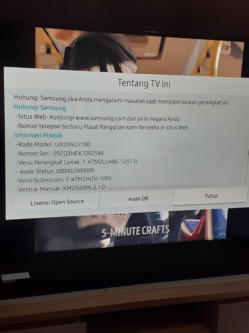 Tv Led Merk Samsung Electronics Tvs Entertainment Systems On