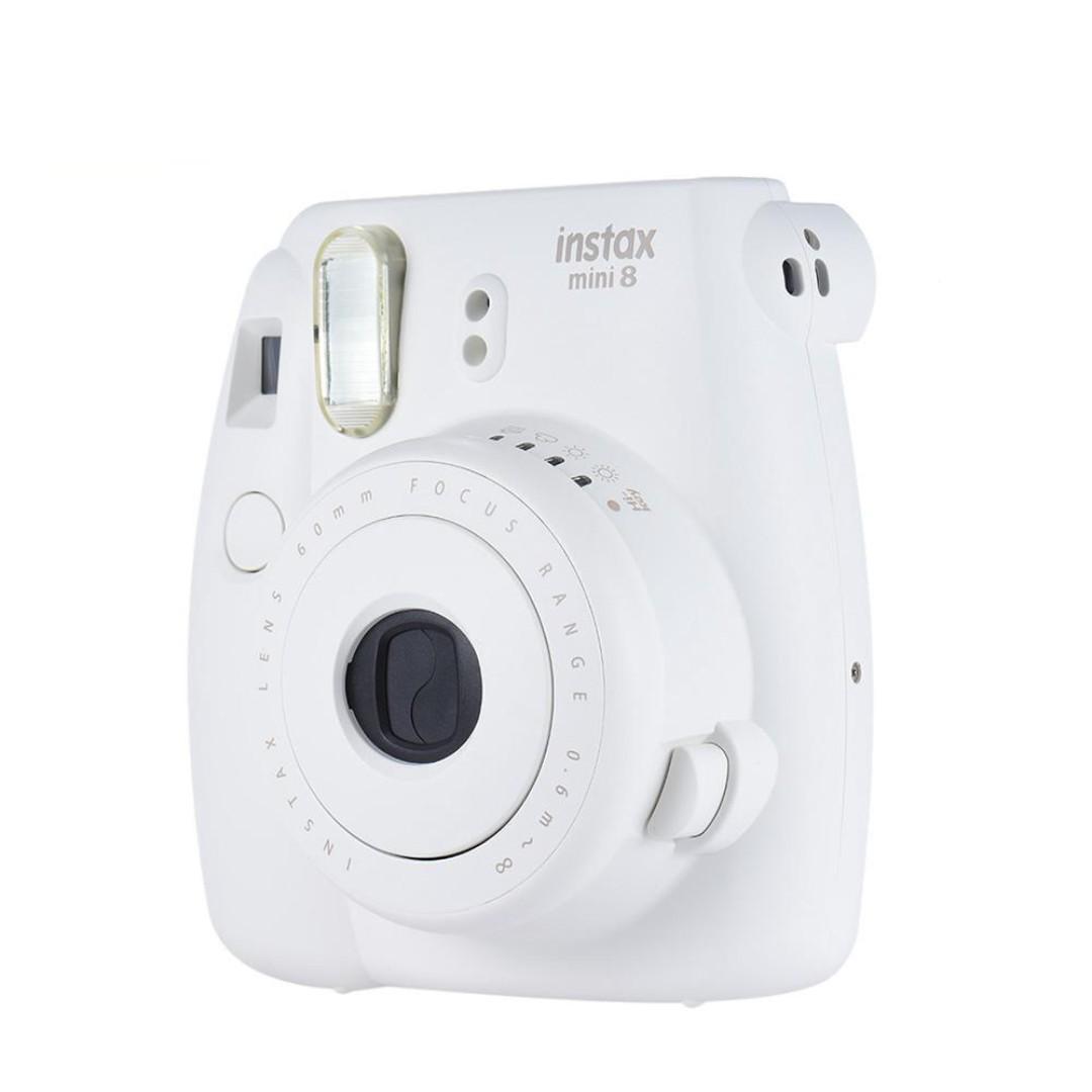 Used Fujifilm Instax Mini 8 Camera Poloraid In White Photography Cameras Others On Carousell