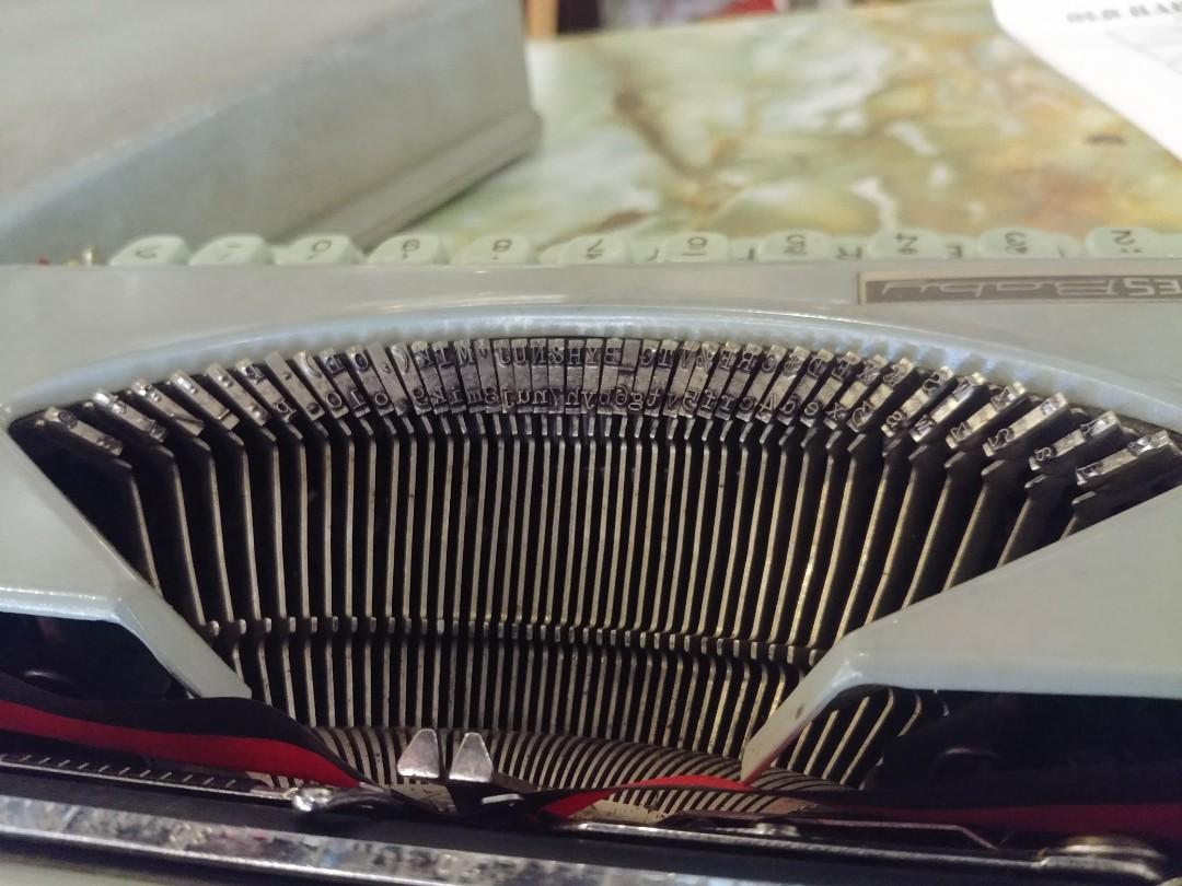 Vintage Hermes Baby Typewriter made in Switzerland, Hobbies & Toys