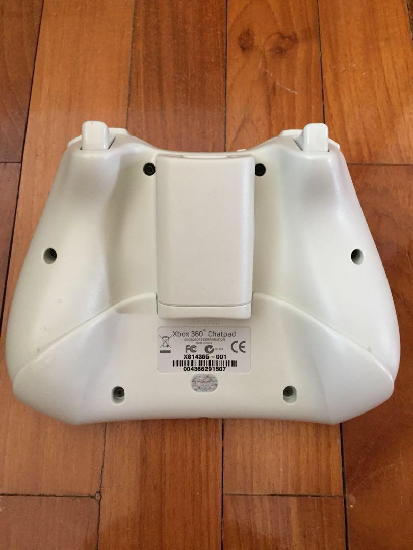 Xbox 360 Chatpad, Video Gaming, Gaming Accessories, Controllers on