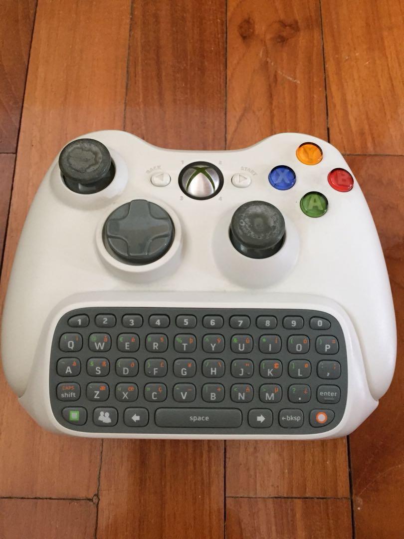 Xbox 360 Chatpad, Video Gaming, Gaming Accessories, Controllers on