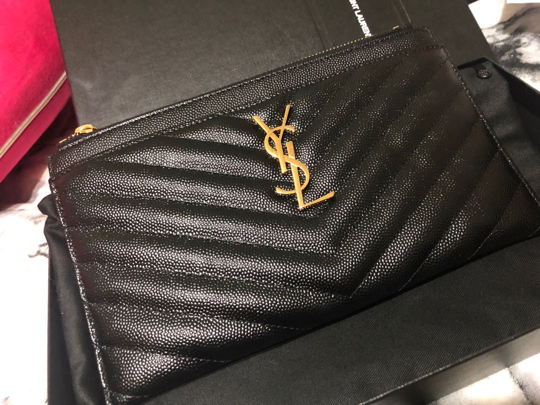 Ysl pochette, Women's Fashion, Bags & Wallets, Purses & Pouches on ...