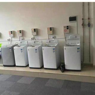 Coin deposit Laundry machine