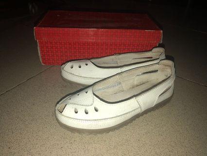 White Flat Shoes