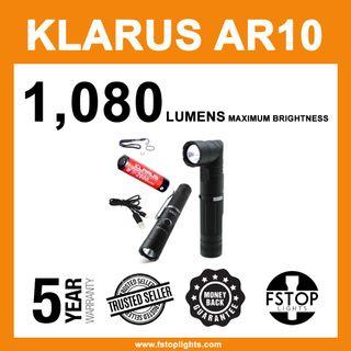 ★ Klarus AR10 1,080 Lumens Magnetic USB Flashlight (FULL SET)