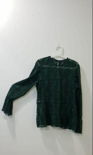 Marks & Spencer Brokat Blouse Stretch