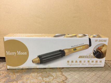 ✨現貨✨Merry Moon 美如夢 JF-2828E 專業負離子電棒圓梳