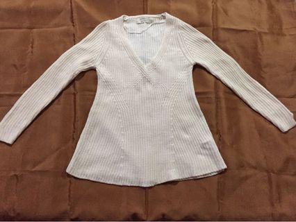 Zara Knitwear in Cream/Off-white