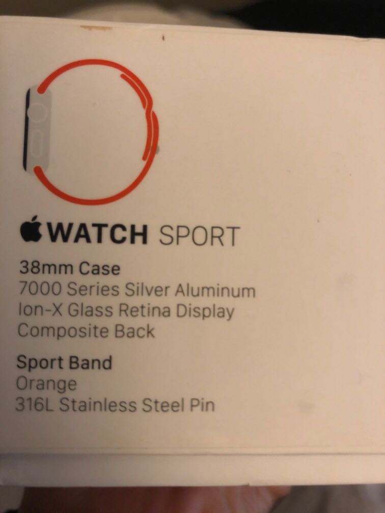 Apple Watch 38mm 1st gen