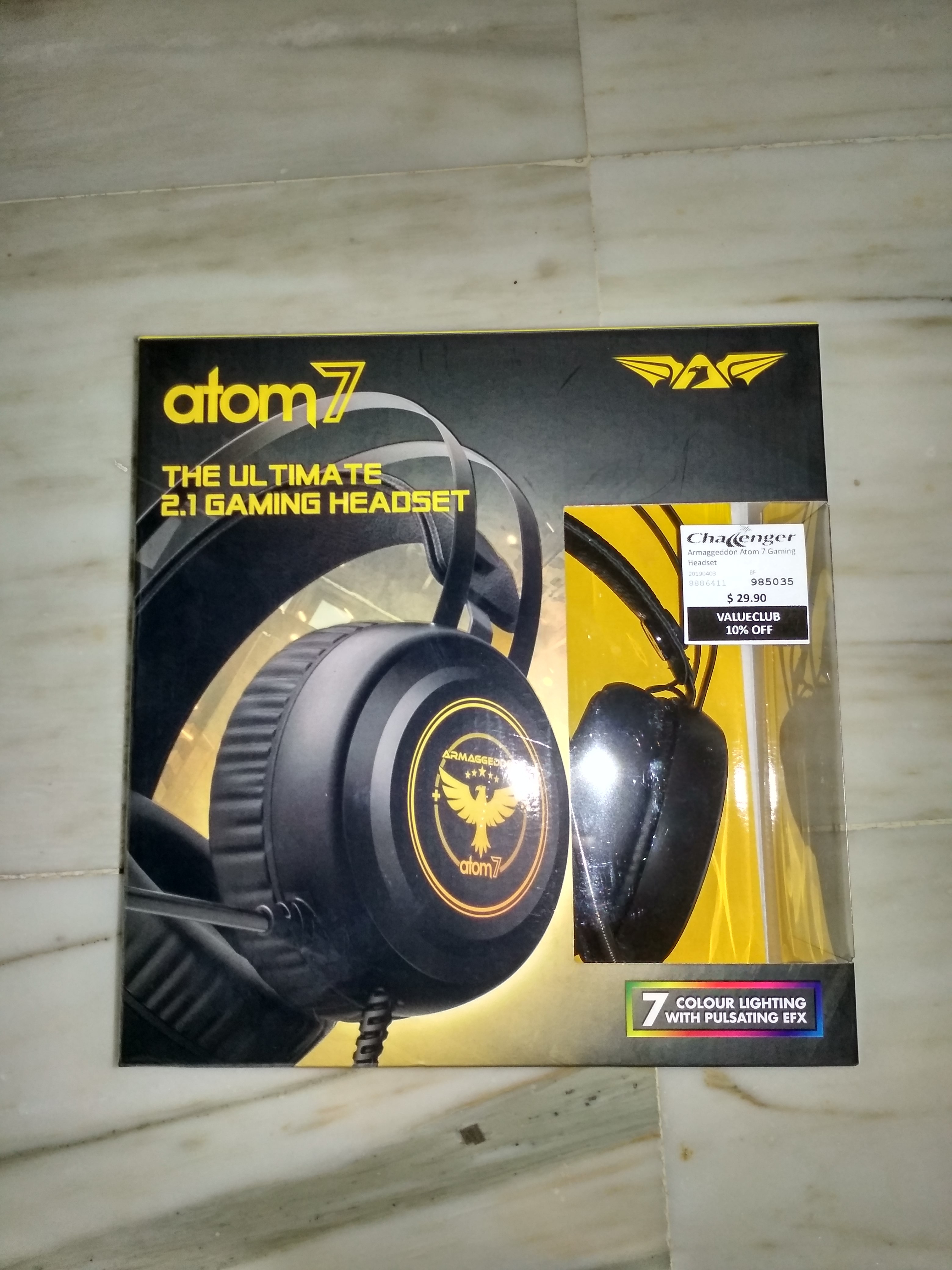Headset gaming 2025 armaggeddon atom 7