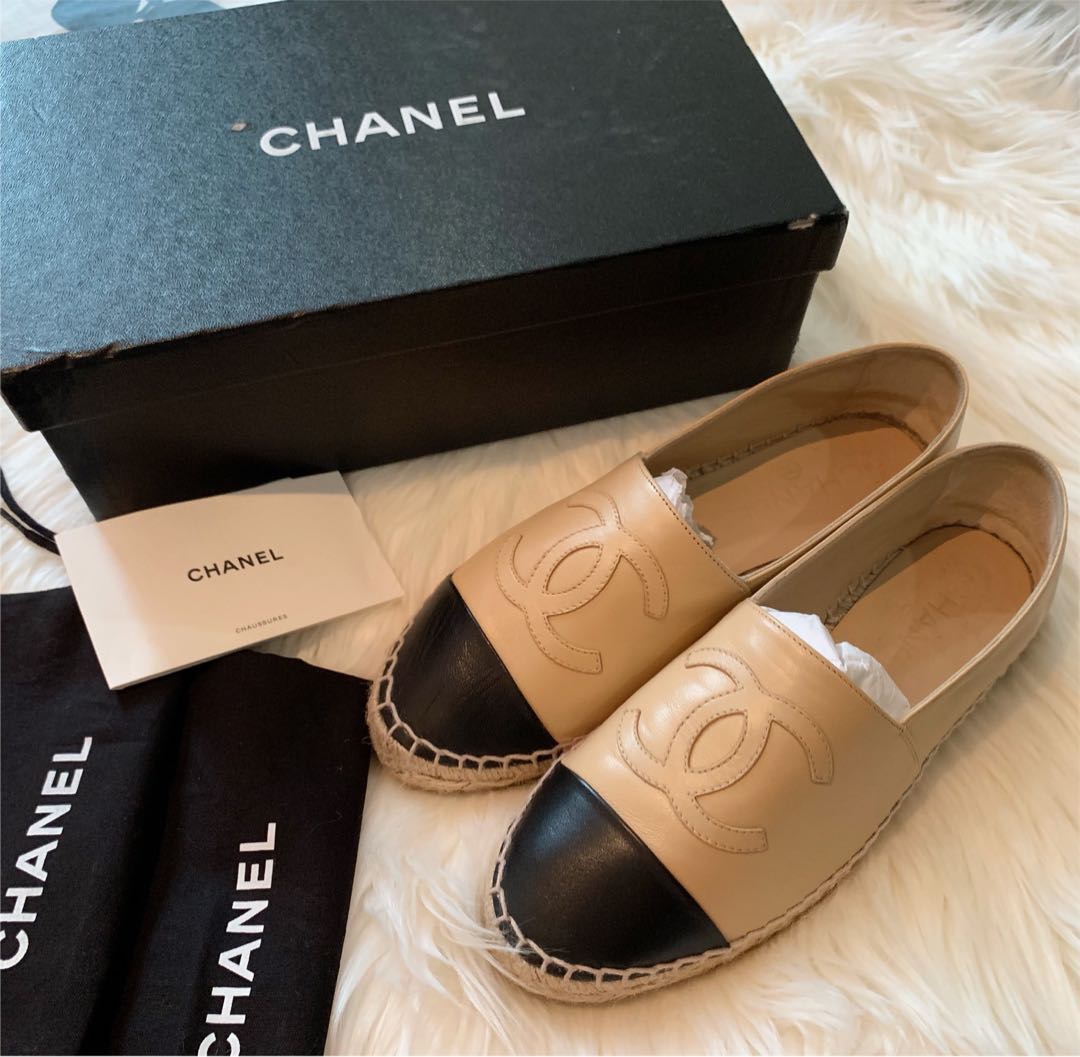 authentic chanel espadrilles