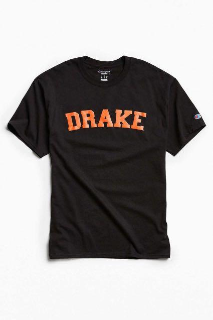 Drake champion t shirt Clearance